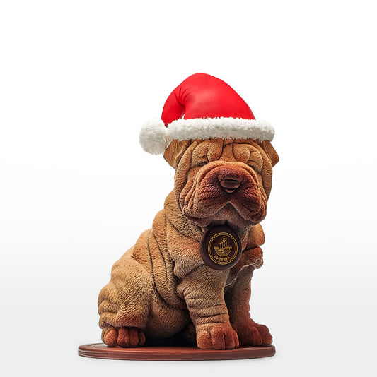 LuLu - Chocolate puppy - Christmas Edition