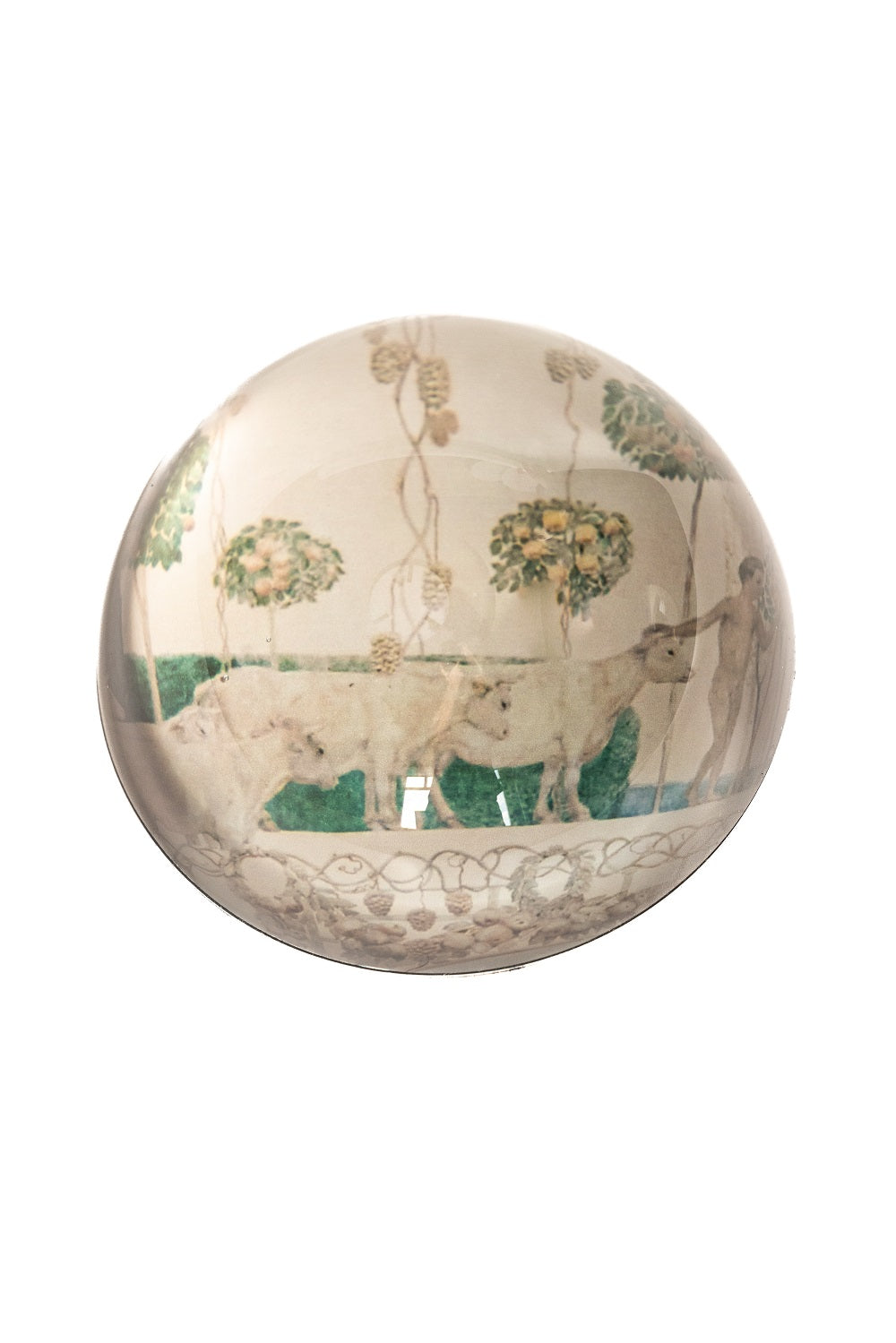 Lutetia paperweight